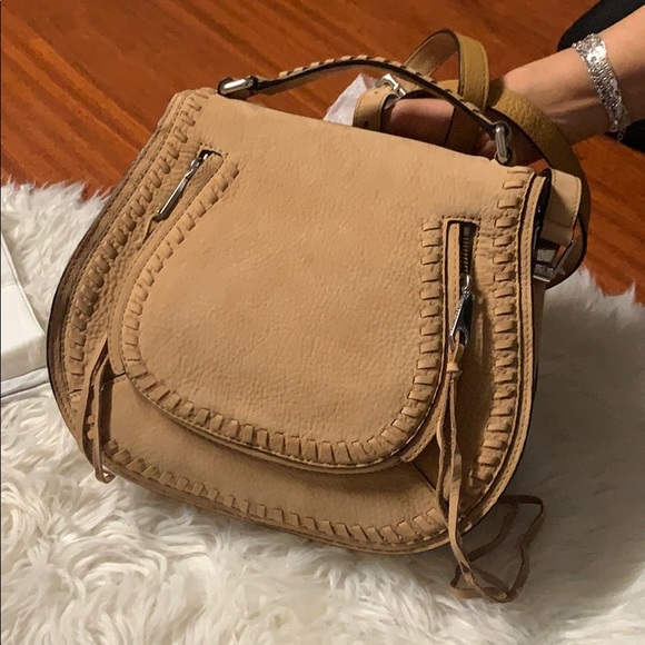 NWT Rebecca Minkoff Vanity Saddle Crossbody Bag - Picture 6 of 9